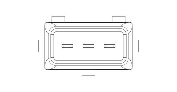 Débitmètre de masse d'air NGK 90965